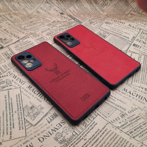Deer pattern leather frame for Huawei 