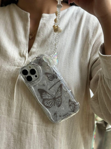 Ice butterfly frame with pendant Xiaomi Redmi Note 8 pro