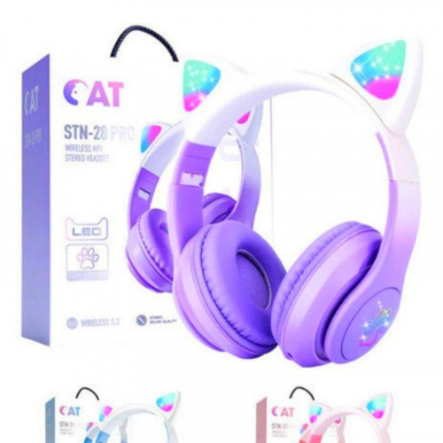 Cat-STN-28 Pro cat fantasy design bluetooth headphones