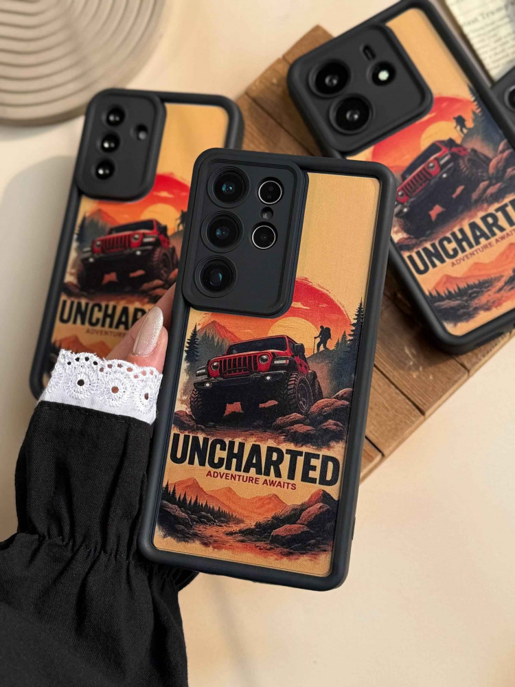 قاب طرح Uncharted جیپ آفرود گوشی سامسونگ A73