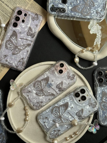 Ice butterfly frame with pendant Xiaomi Redmi Note 8 pro