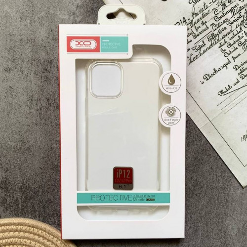 Transparent jelly case with iPhone 12-12 Pro