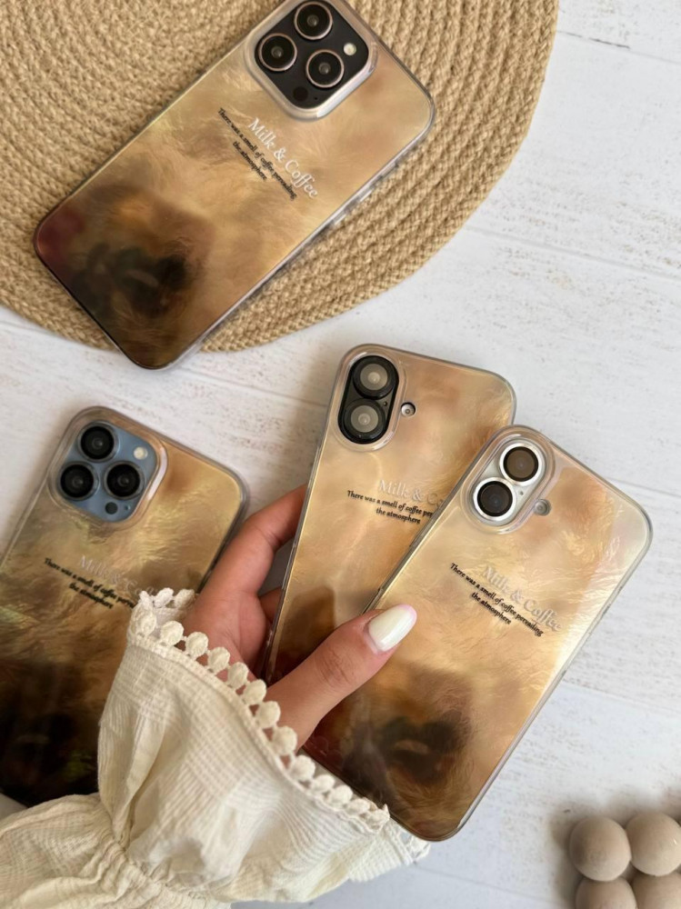 قاب شفاف طرح Milk and Coffee گوشی آیفون 12 و آیفون 12 پرو