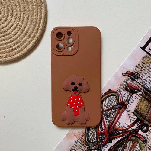 Poodle Dog silicone case for iPhone 12 Pro Max 