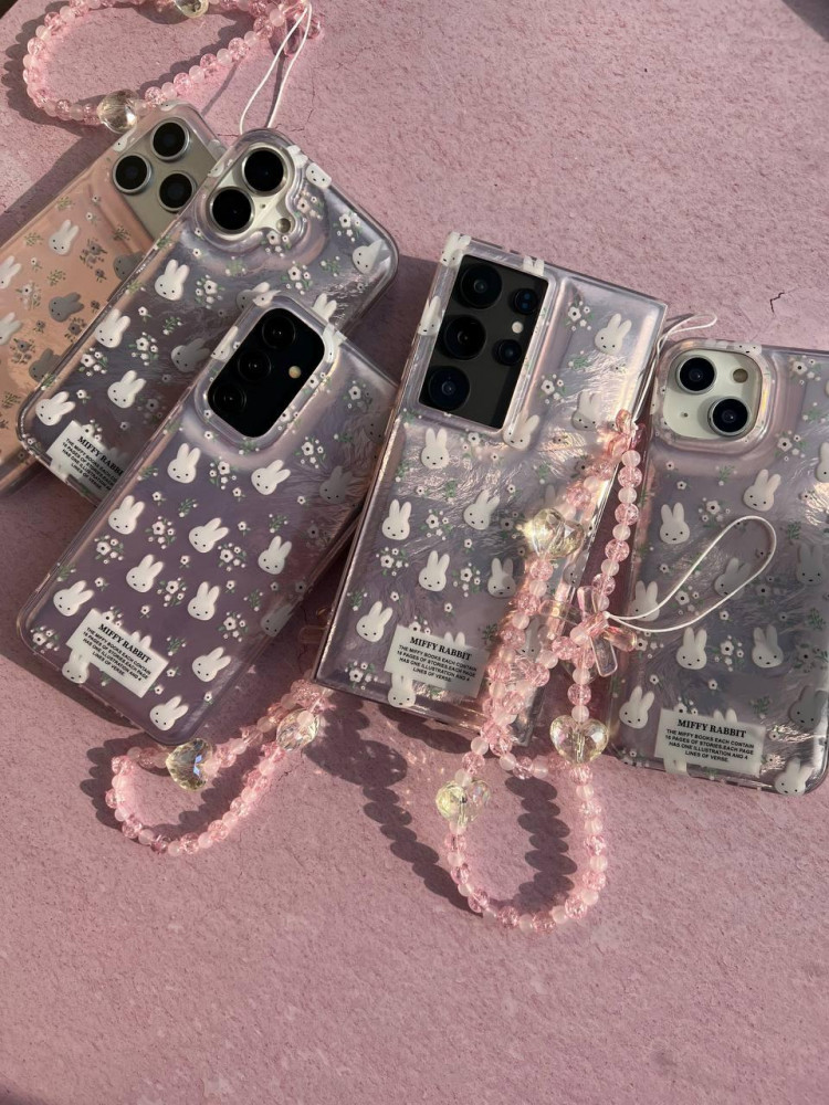 قاب طرح براش خرگوش همراه آویز