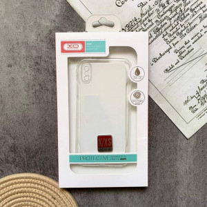 قاب ژله ای شفاف پک دار گوشی آیفون X-Xs