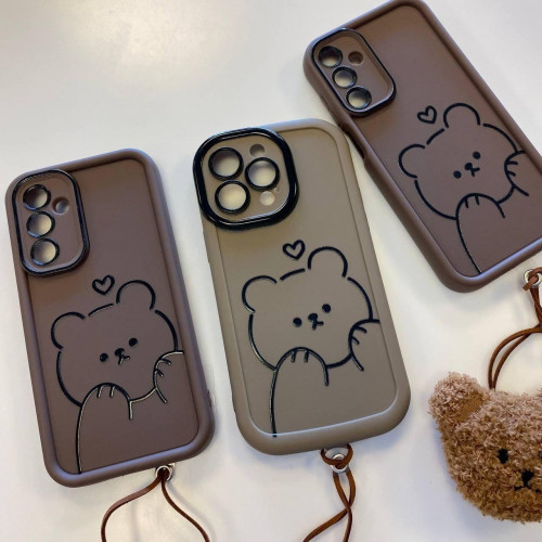 Xiaomi Redmi Note 11 Pro and Redmi Note 12 Pro 4g teddy bear frame with pendant