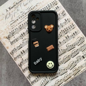 قاب سولید طرح دار برجسته گوشی سامسونگ A14