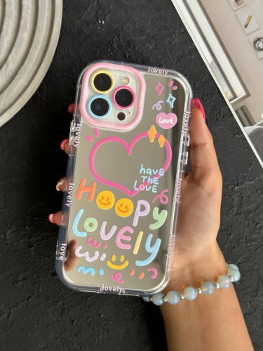 Happy lovely mirror iPhone 12 case