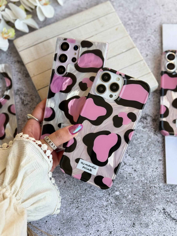 قاب طرح پلنگی رمانتیک گوشی آیفون 17 پرو