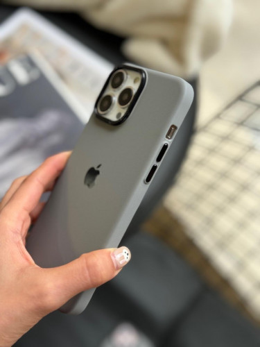 Titanium color iPhone 14 Pro Max case