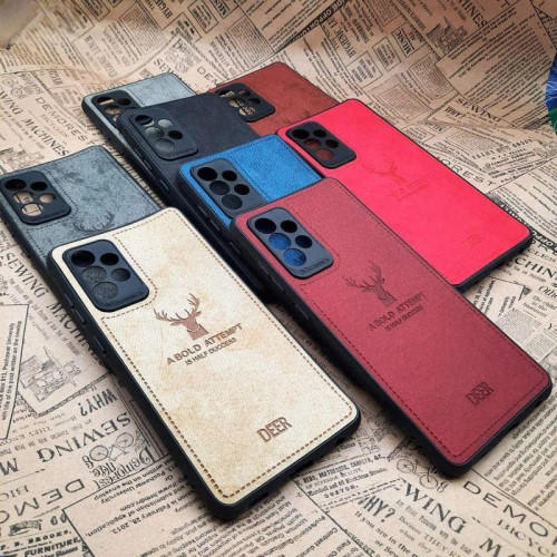 Deer pattern leather frame for Huawei 