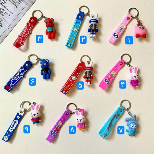 Original silicone keychain