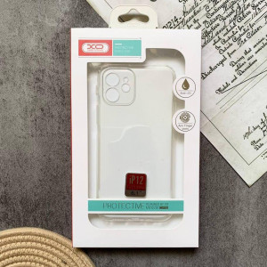 قاب ژله ای شفاف پک دار گوشی آیفون 12