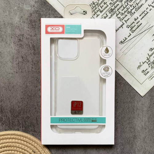 Transparent jelly case with iPhone 12 Pro Max