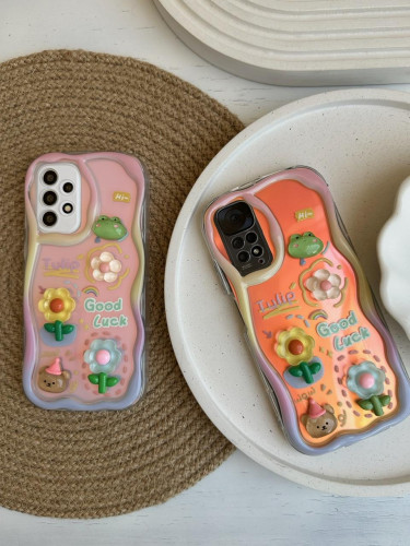 Samsung S21 ultra fancy flower doll case