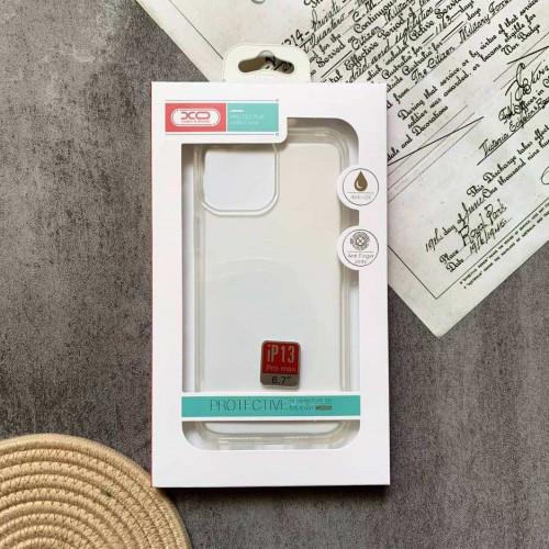 Transparent jelly case with iPhone 13 Pro Max