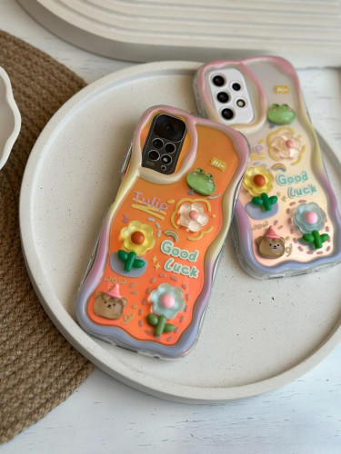 Samsung S21 ultra fancy flower doll case