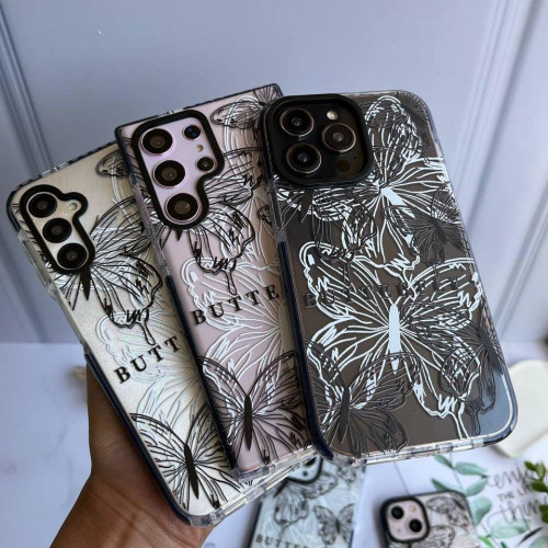 Transparent butterfly case for iPhone 12 Pro max