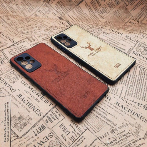 Deer pattern leather frame for Huawei 
