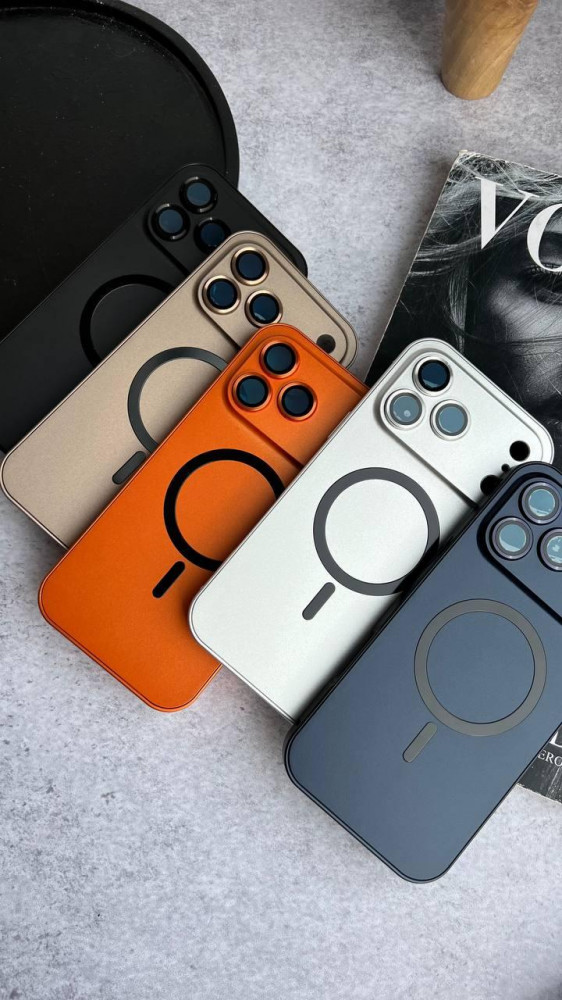 قاب 360 درجه طرح مگ سیف جنس تیتانیوم  گوشی آیفون 17 پرومکس