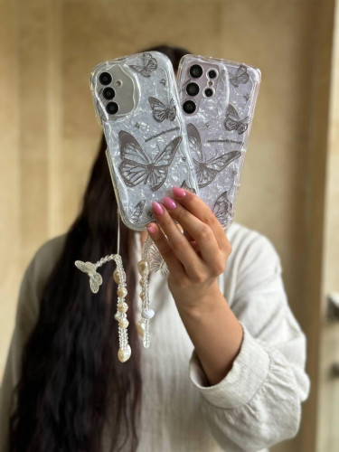 Ice butterfly frame with pendant Xiaomi Redmi Note 8 pro