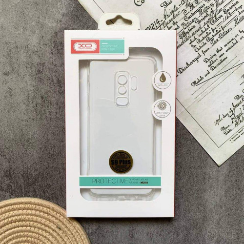 Transparent jelly case with Samsung S9